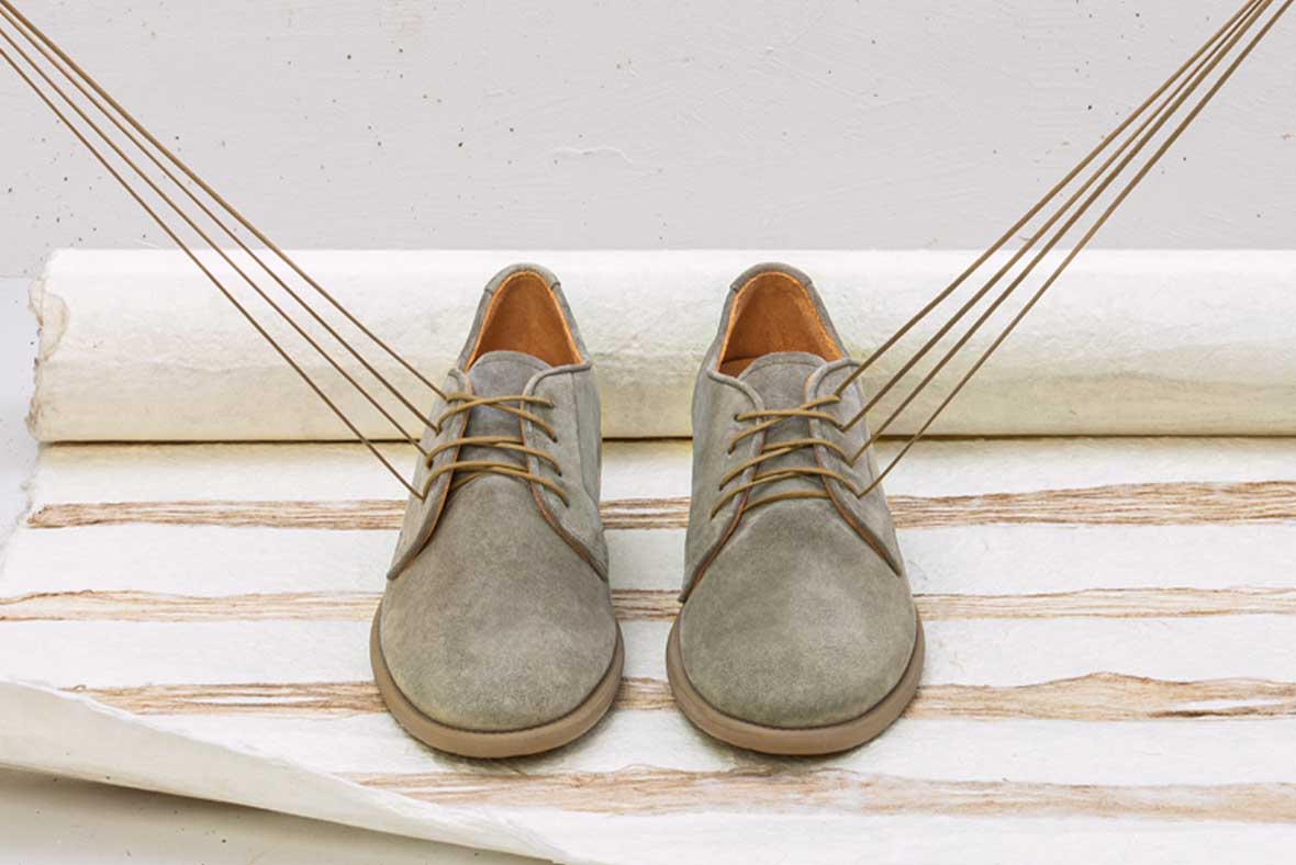 Think! CIVITA Men Lace up shoe with Lacing - Material: Suede - Color: Grey